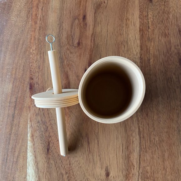 The Saturday Baby Silicone Bib and Cup - Picture 5 of 5